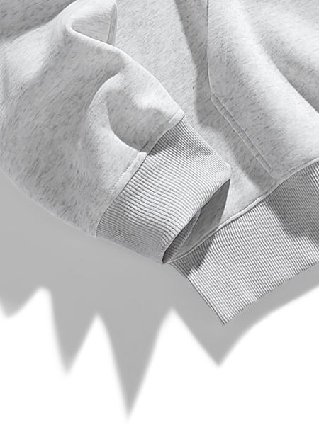 Unisex Basic Hoodie Sweatshirt, Casual Long Sleeve Pullover for Spring & Fall, Fitted Moderate Fabric, Ideal for Daily Wear