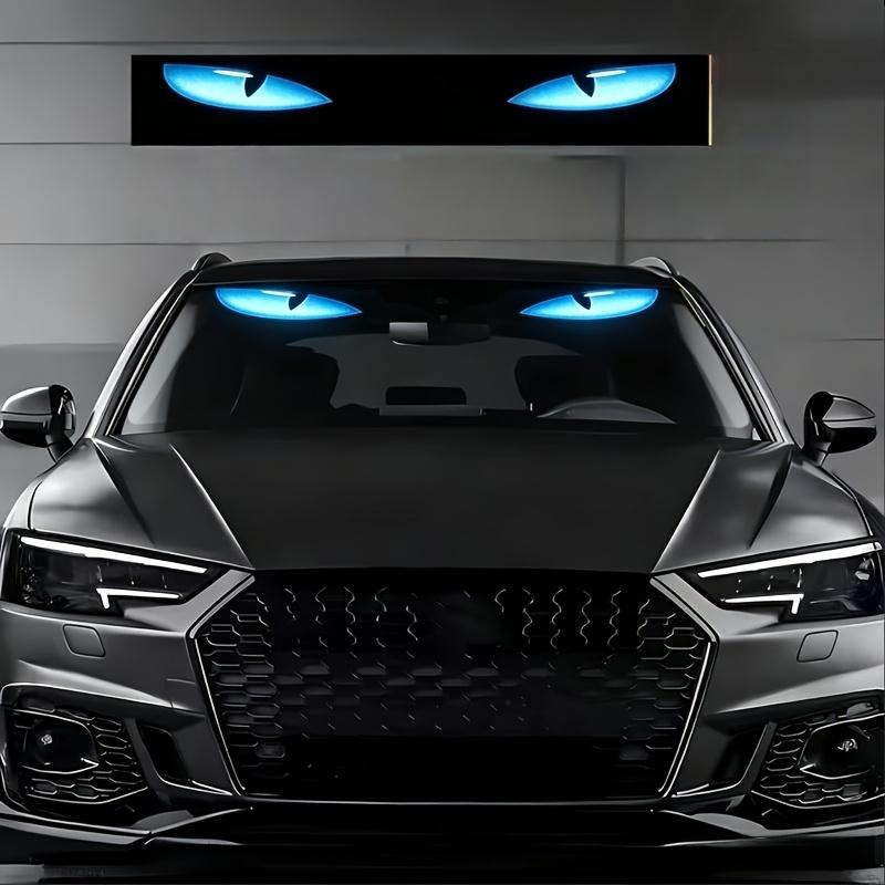 Multi-style Monster Eye - Car Windshield Sticker - Can Be Installed on Car Hoods, Front Windshields, and Rear Windshields as Decorative Decals