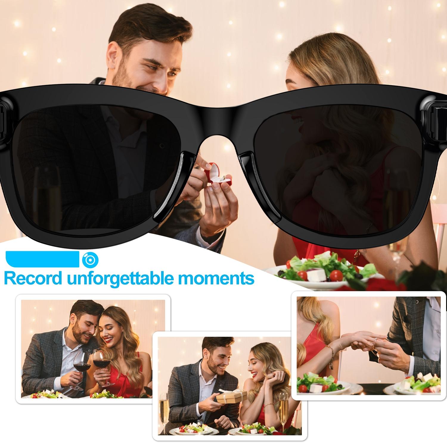 New Ai Multifunction Bluetooth-compatible Glasses, Smart Audio ...