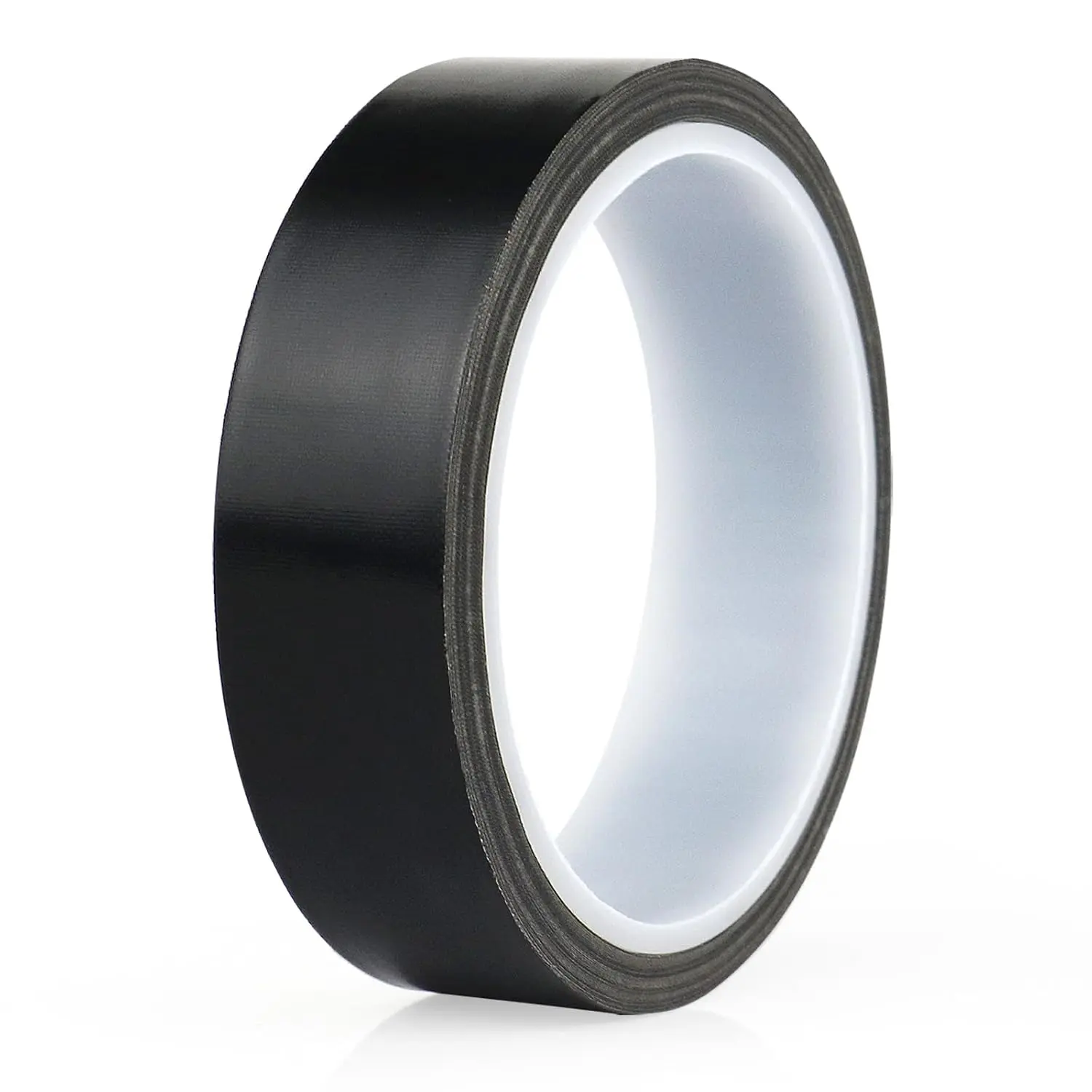 Black PTFE Teflonn Glass Cloth Tape, 1  1 "x 33 ft High Temperature PTFE Tape Abrasion Resistant Surface Protection for Vacuum Sealer Machine, Hand Impulse Sealers Insulation Coated
