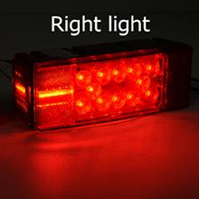 Nilight 2PCS Submersible Kit Low Profile Rectangular LED Stop Tail Turn Signal Side Marker Light on 12V RV Pickup Trucks Marine Boats Trailers Red, White, Black Vehicle  dealsforyoudays