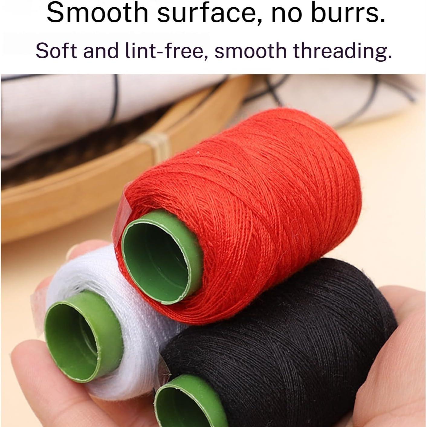 37Pcs Sewing Tool Set, Big Eye Steel Sewing Needle Kit, Threader and Needle Repair Kit Stainless Steel Needles for Hand Sewing, Needle Threader, Seam Ripper, Needle Crafts Kit