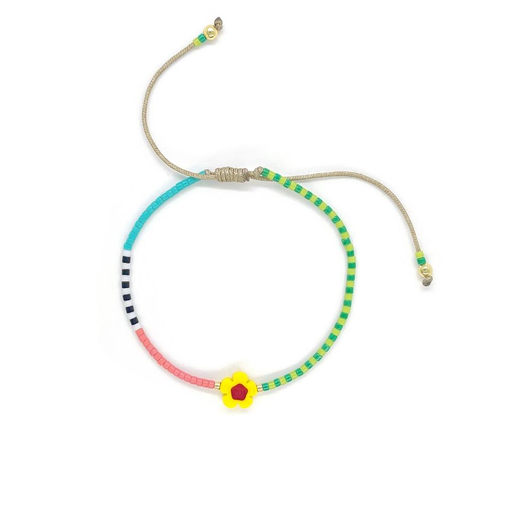 KKBEAD Boho Flower Jewelry Miyuki Bracelets Womens Y2K Bracelet Designer Valentines Gifts Dainty Thin Pulseras Jewellery
