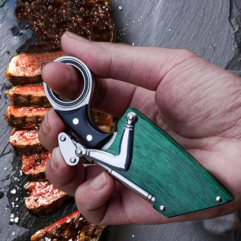 High hardness stainless steel made with wooden sheath boning knife, multi-functional knife, barbecue knife, home kitchen knife, professional cutting knife, cooking knife suitable for kitchen, camping barbecue cooking, Valentine's Day gift
