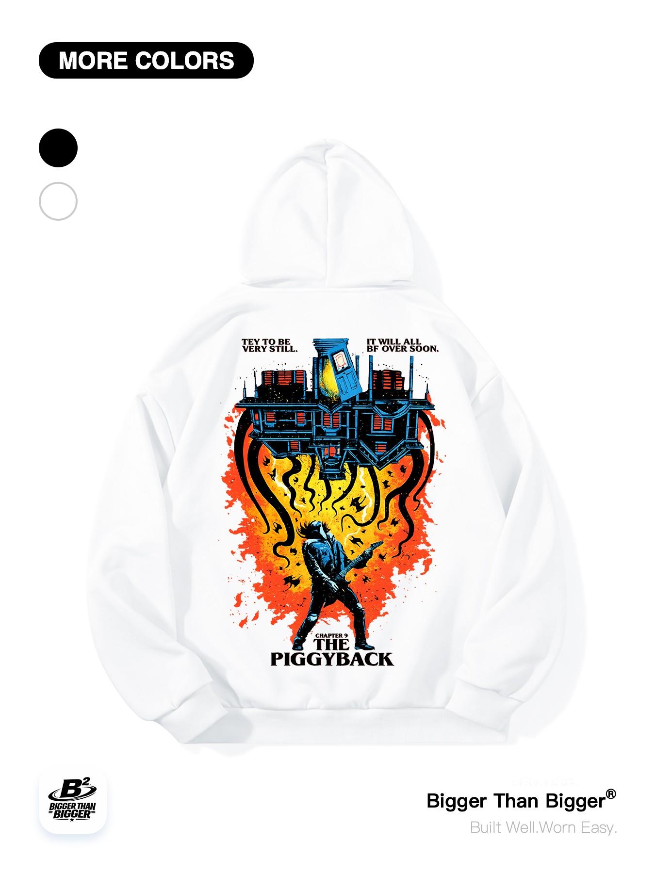 Stranger Things Eleven Graphic Hoodie, Loose Fit Casual Pullover, Pocket Design, Breathable Outdoor Sportswear, Unisex Trendy Clothing