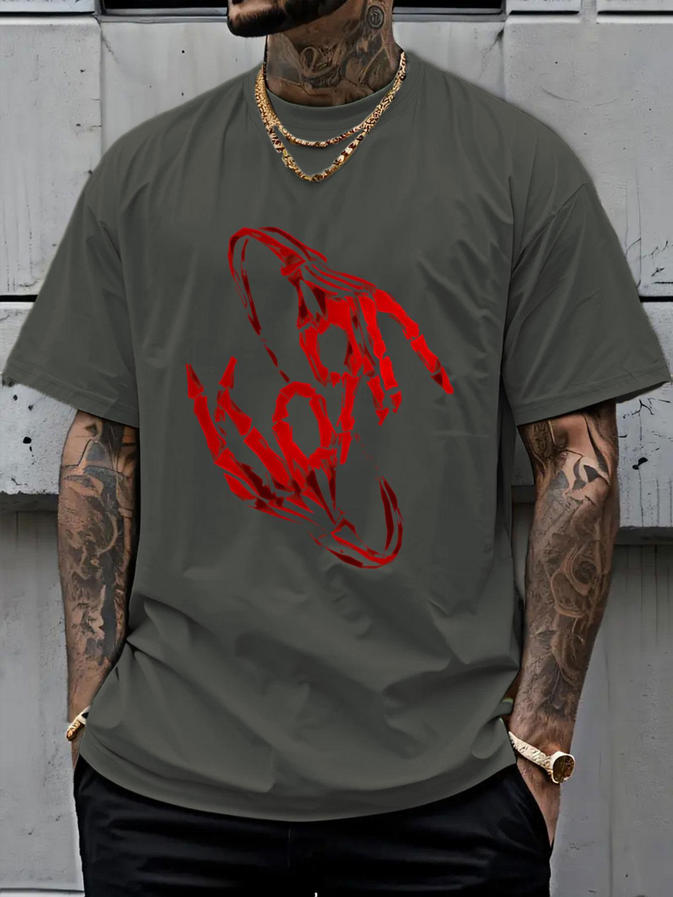 Korn Band T-Shirt, Korn Rock Band Theme Short Sleeve, Unique Retro Style Top, Y2K Vintage New Metal T-Shirt, Casual Loose Fit