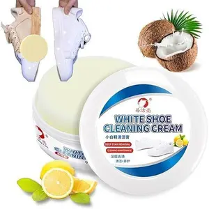 Multifunctional No-Rinse Shoe Cleaning Paste with Sponge, Suitable for Various Shoes, 1 Piece Pack