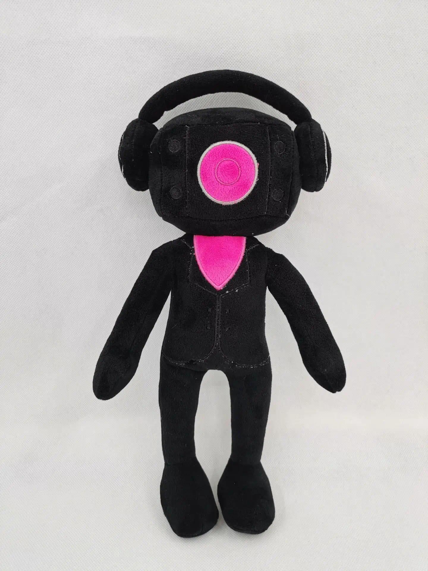 My Melody Children's Toy:kawaii 30cm Skibidi Toilet Man Vs Monitor Man's Plush Toys,Anime Plush Throw Pillow Cute,Birthday Gift