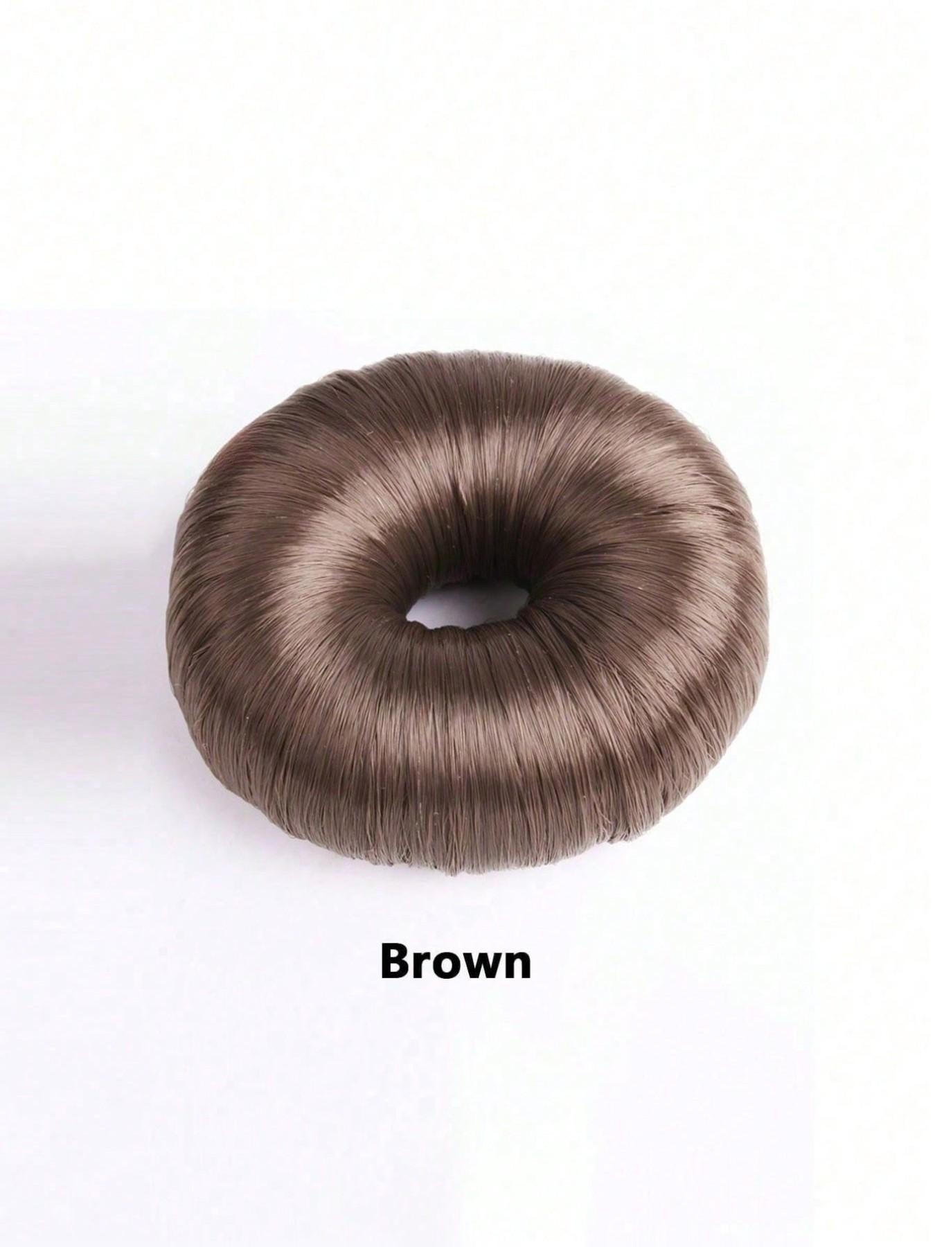 Wig Bun Hair Tie Hair Accessories Fluffy Donut Bun Braided Hair Styling Tools Hair Accessories， Women Hair Maker Donut Magic Foam Sponge Big Ring Hair Styling Tools Headdress Hairstyle Hair Accessories,Hair Donut Hair Bun Maker, Ballet Buns Maker,