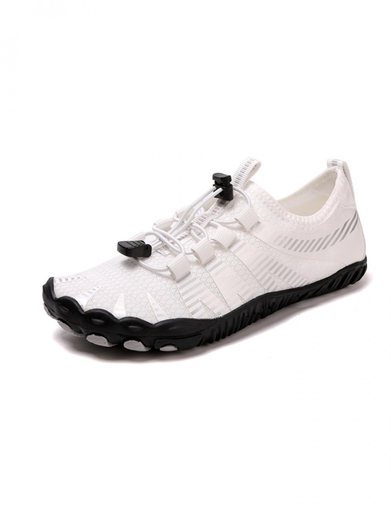 1 Pair Unisex Outdoor Wading Shoes: Breathable Drainage Structure, Quick-Dry Breathable Mesh Upper, Anti-Slip Wear-Resistant Outsole, Suitable for Drifting and Beach Activities