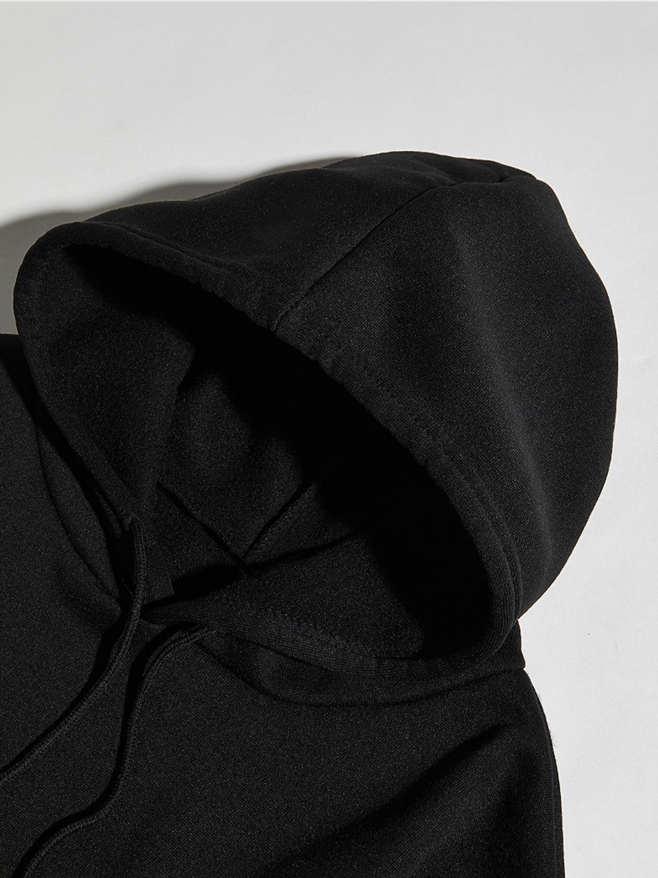 Men's Anti Social Social Club Print Hoodie, Long Sleeve Casual Fashion Sweatshirt, Kangaroo Pocket & Drawstring, Streetwear Gift