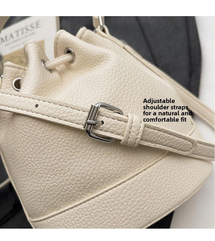 Candy Color Drawstring Bucket Bag, Multi-Option Handheld & Crossbody Purse, Elegant Versatile Shoulder Bag for Women outdoorfun Candy Color Drawstring Bucket Bag, Multi-Option Handheld & Crossbody Purse, Elegant Versatile Shoulder Bag for Women outdoorfun