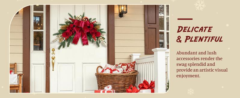 2025 Magnolia Christmas Wreath – Holiday Door Decoration with Silk Bows, Pinecones, Balls, Red Berries & Magnolia, Outdoor & Front Door Decor 2025 Magnolia Christmas Wreath – Holiday Door Decoration with Silk Bows, Pinecones, Balls, Red Berries & Magnolia, Outdoor & Front Door Decor