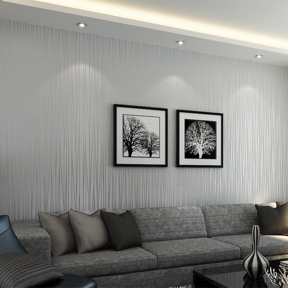 Modern Minimalist Self-Adhesive Wallpaper, Light Non-Woven Material, Moisture-Proof, Suitable for Living Room and Bedroom Decor