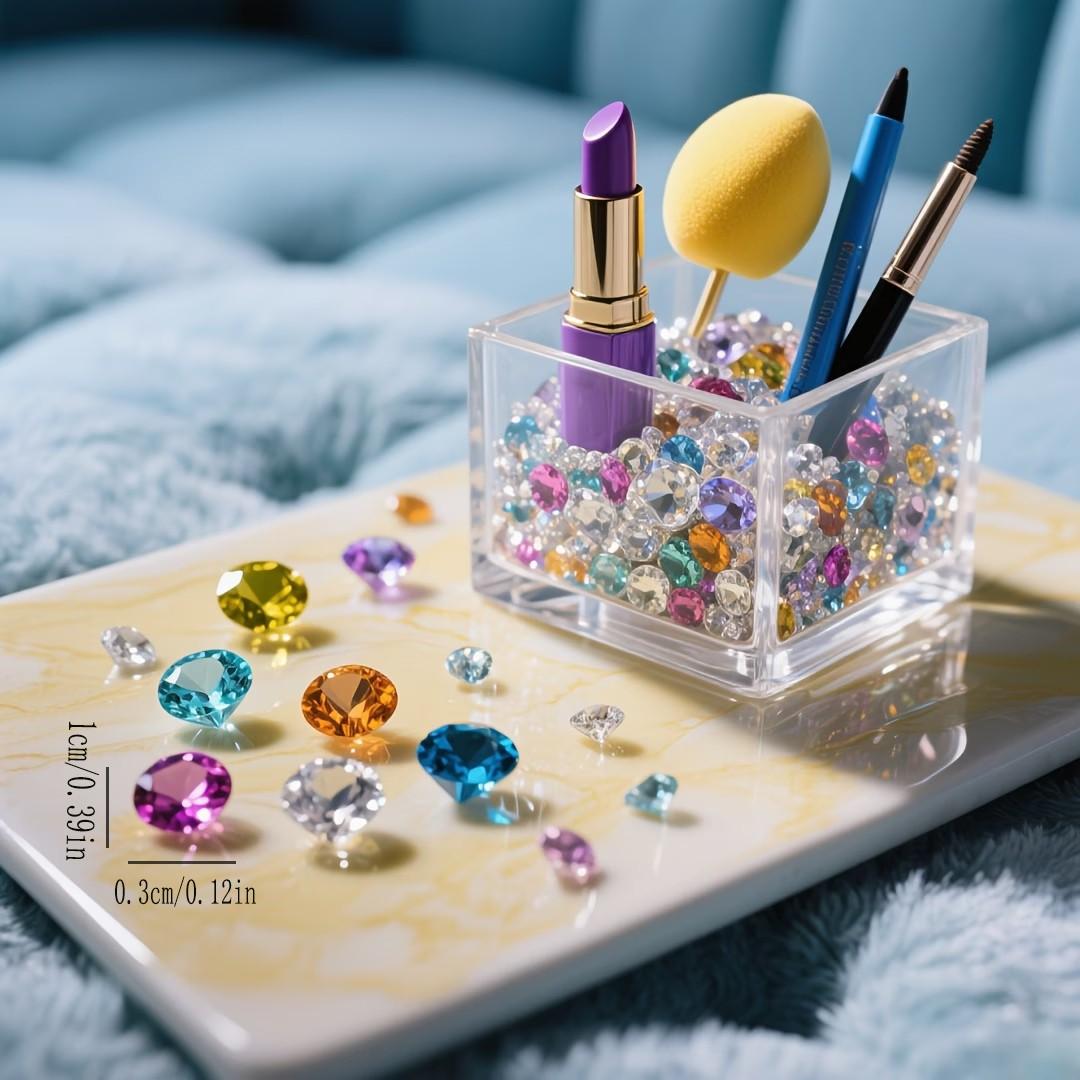 1000 Acrylic Fake Diamonds, Flower Vase Filler, Table Centerpiece, DIY Jewelry, Wedding Decor, Holiday Party Supplies, 3mm-10mm