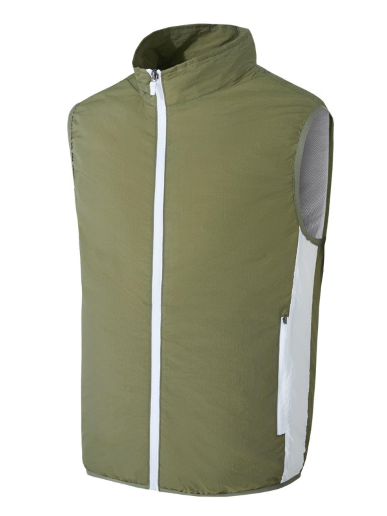 2 Fan Sleeveless Cooling Vest, Air Conditioning Workwear, USB Cool Vest, Outdoor Cooling Gear, Lightweight Breathable