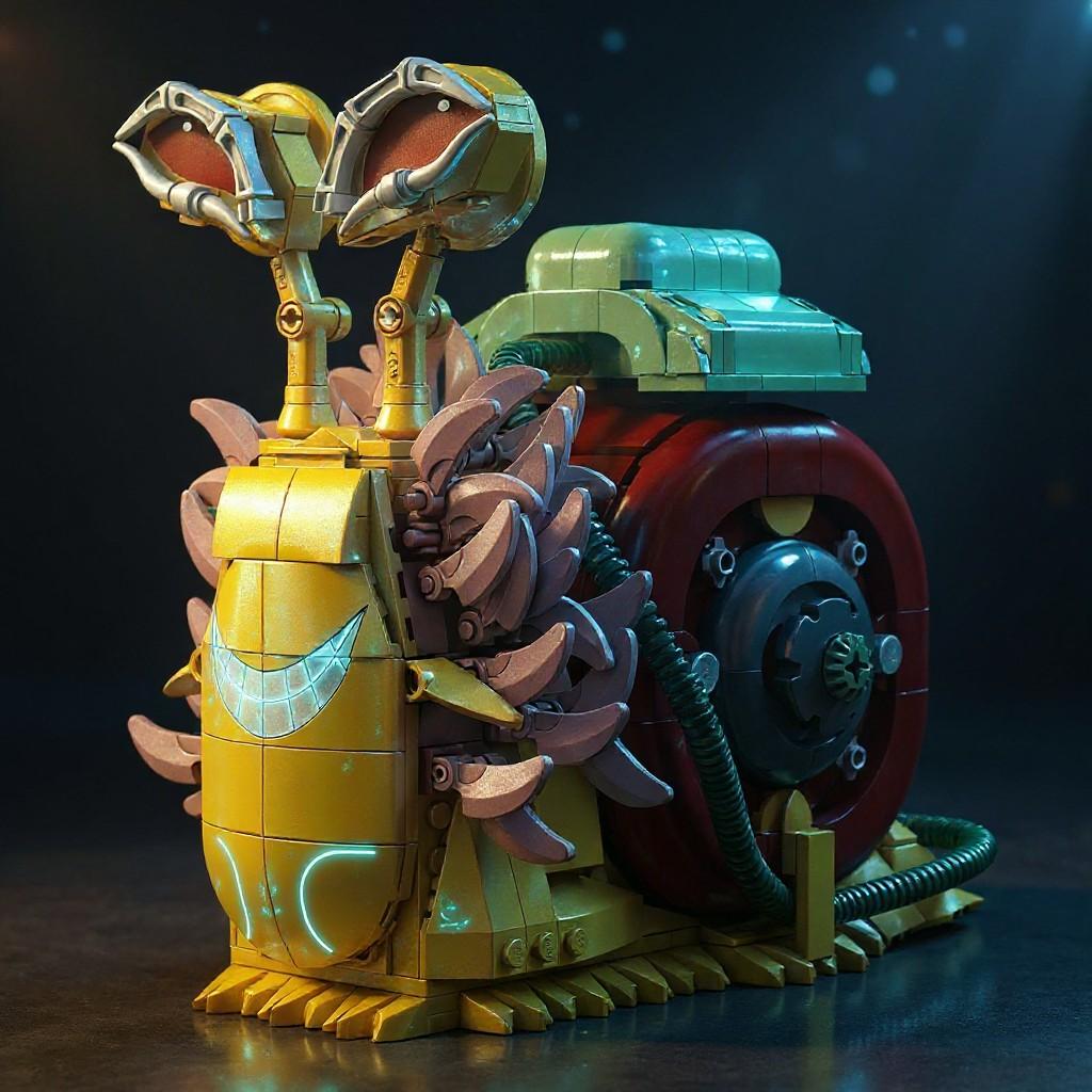 Plop plop plop~ ? Can you hear me? 573-piece One Piece best-selling Transponder Snail building blocks. Build your own iconic One Piece Transponder Snail! 3D educational assembly model ??&zwj;☠️ #OnePiece #AnimeGift