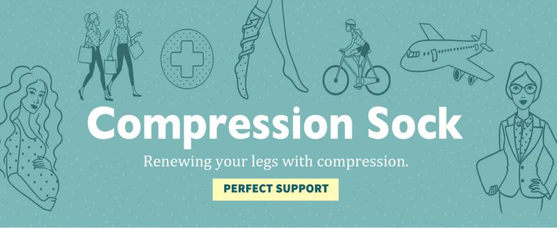 Compression Socks for Women & Men, Support Knee High Socks for Running,Nurses,Travel 6 pairs