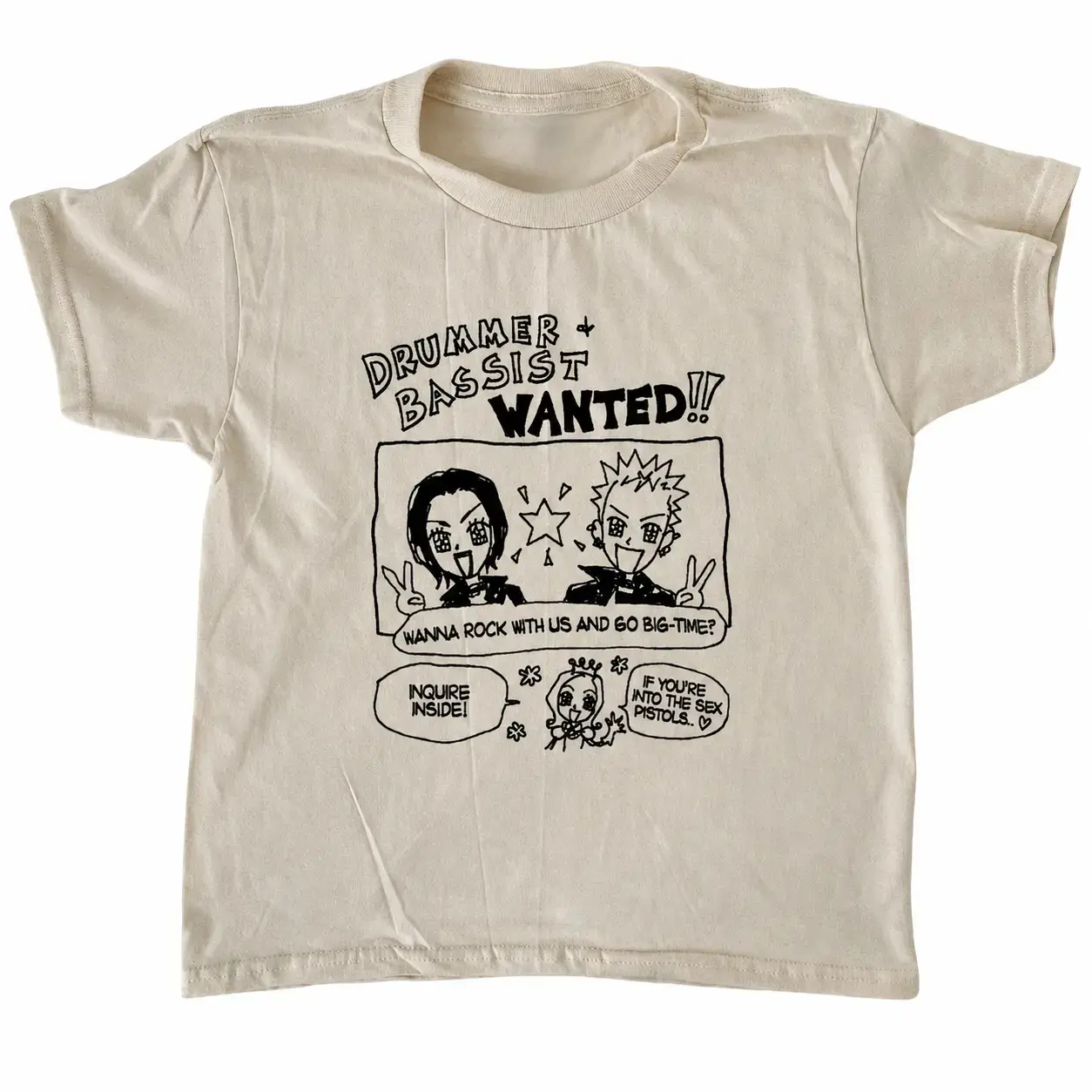 Y2K Nana Anime T-Shirt, Y2K Clothing - Vintage Graphic Tee – Menswear & Womenswear – Streetwear Tops – Casual Cotton Crewneck Shortsleeve T-shirt