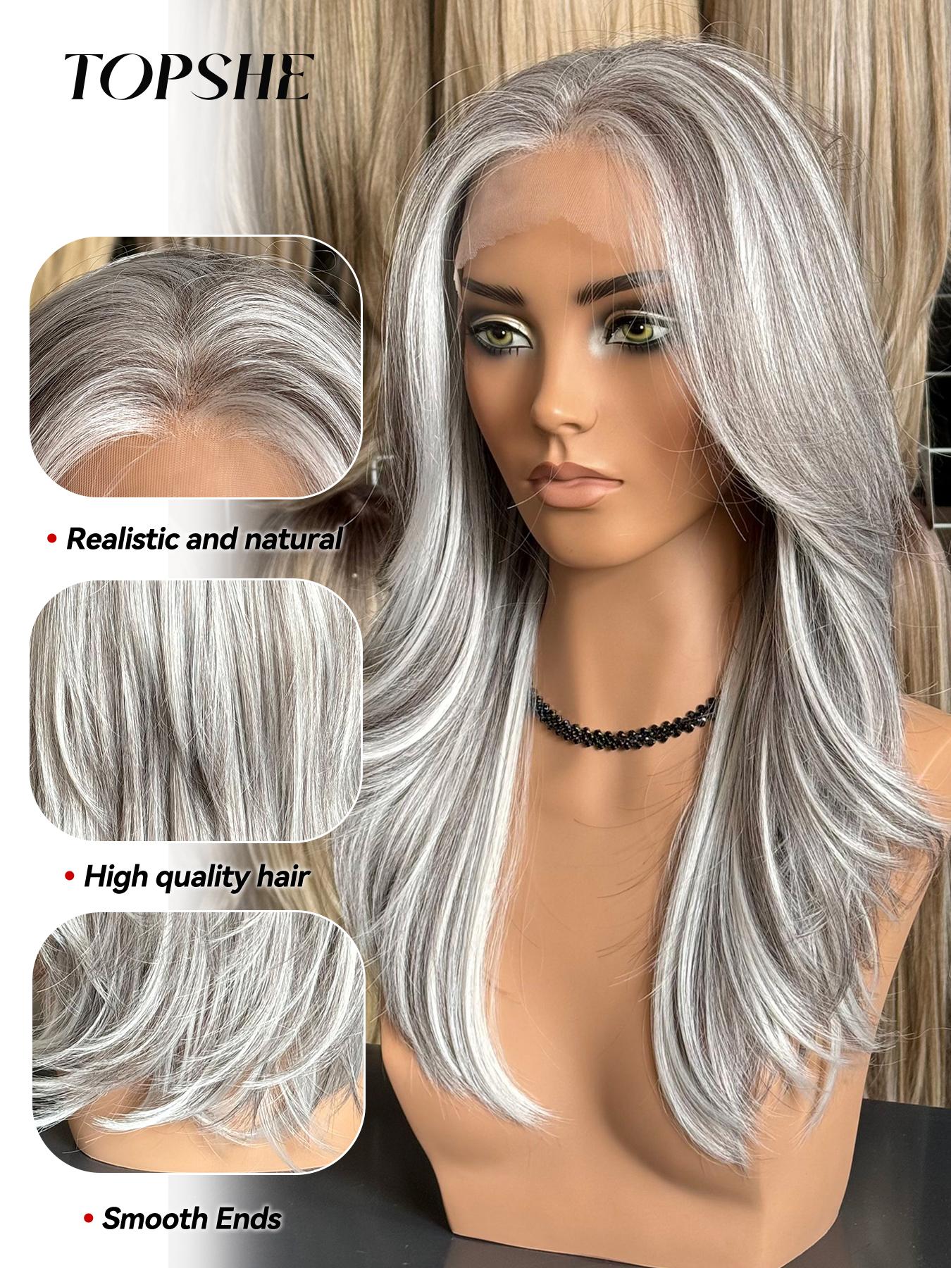 Elegant Long Curly Lace Wig, Breathable Hand-Woven Hairpiece, Natural Look, Perfect for Christmas & Festive Occasions, Glueless Curly Wig