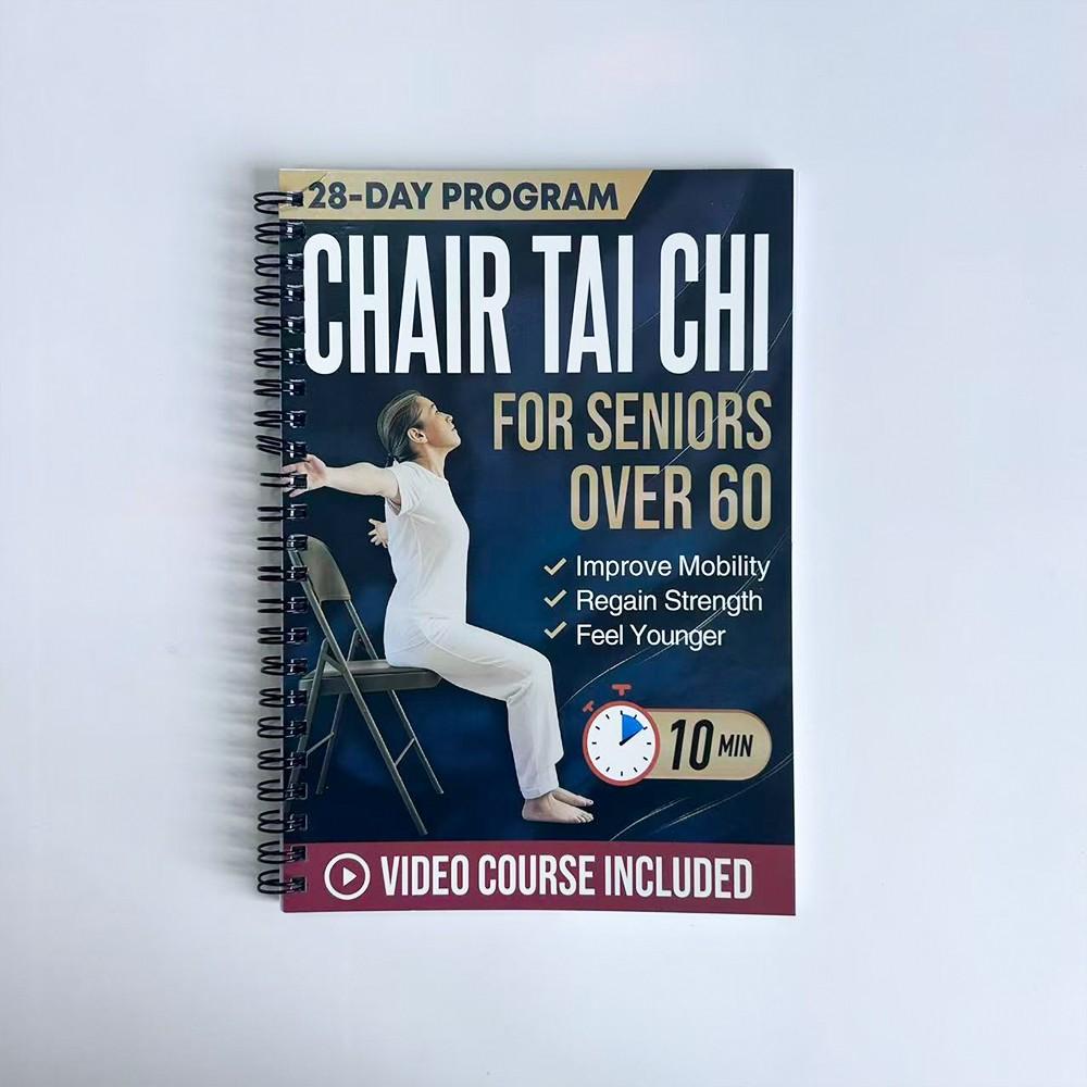 Chair Tai Chi for Seniors Over 60: Safe & Easy 10-Minute Daily Seated Flows to Improve Mobility, Regain Strength, Feel Younger, and Sharpen Your Mind | With Illustrations & Video Tutorials