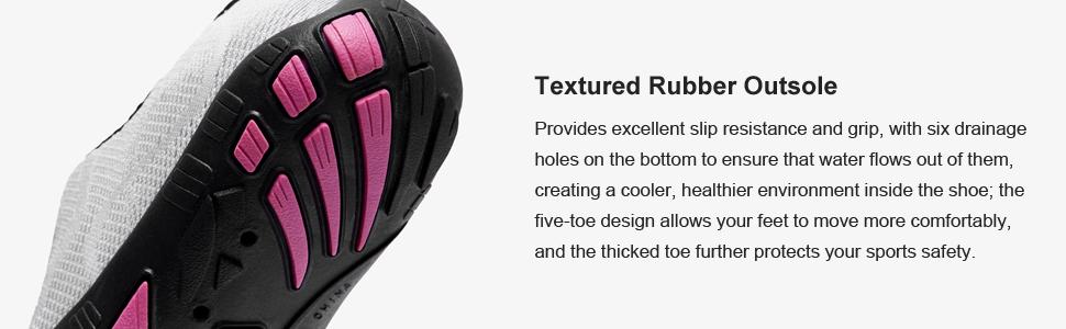 HIITAVE Women's Lightweight Quick-drying Barefoot Shoes, Non-slip Mesh Breathable Water Shoes for Swimming, Diving, Surfing, Water Sports, Pool, Beach SpringStatements Watershoes