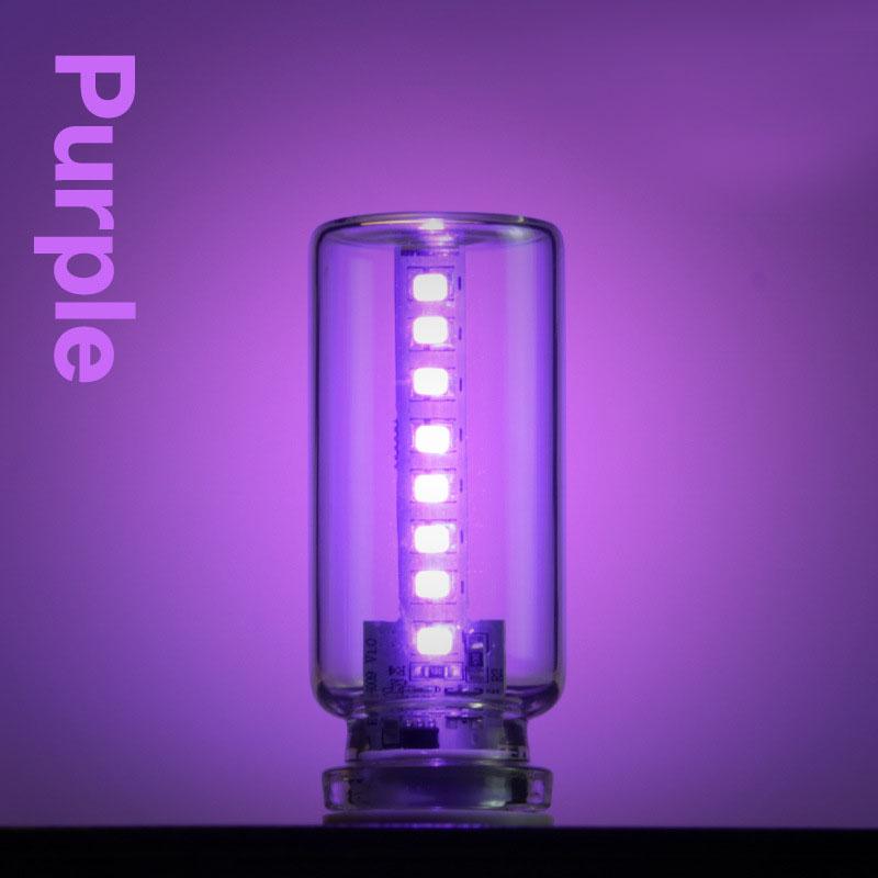 Portable USB Touch Control Dimmable LED Night Light, Glass Bottle Table Lamp, Car Atmosphere Light, Edison Bulb Decor, DIY Decoration