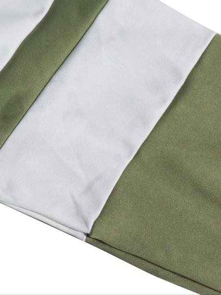 Women's Zipper Jacket & Striped Wide-Leg Pants Set, Streetwear & Casual, Two-Piece Suit for Daily Wear, Airport Outfit