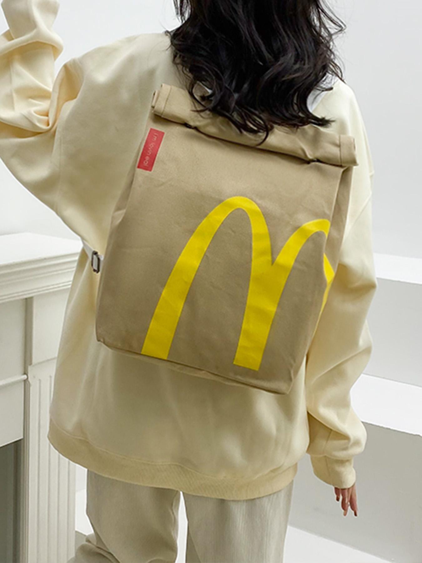 Large Capacity Creative Shape Backpack, Fashionable Trendy Shopping Bag, Ideal for Students, Daily Use, School, Travel, Grocery