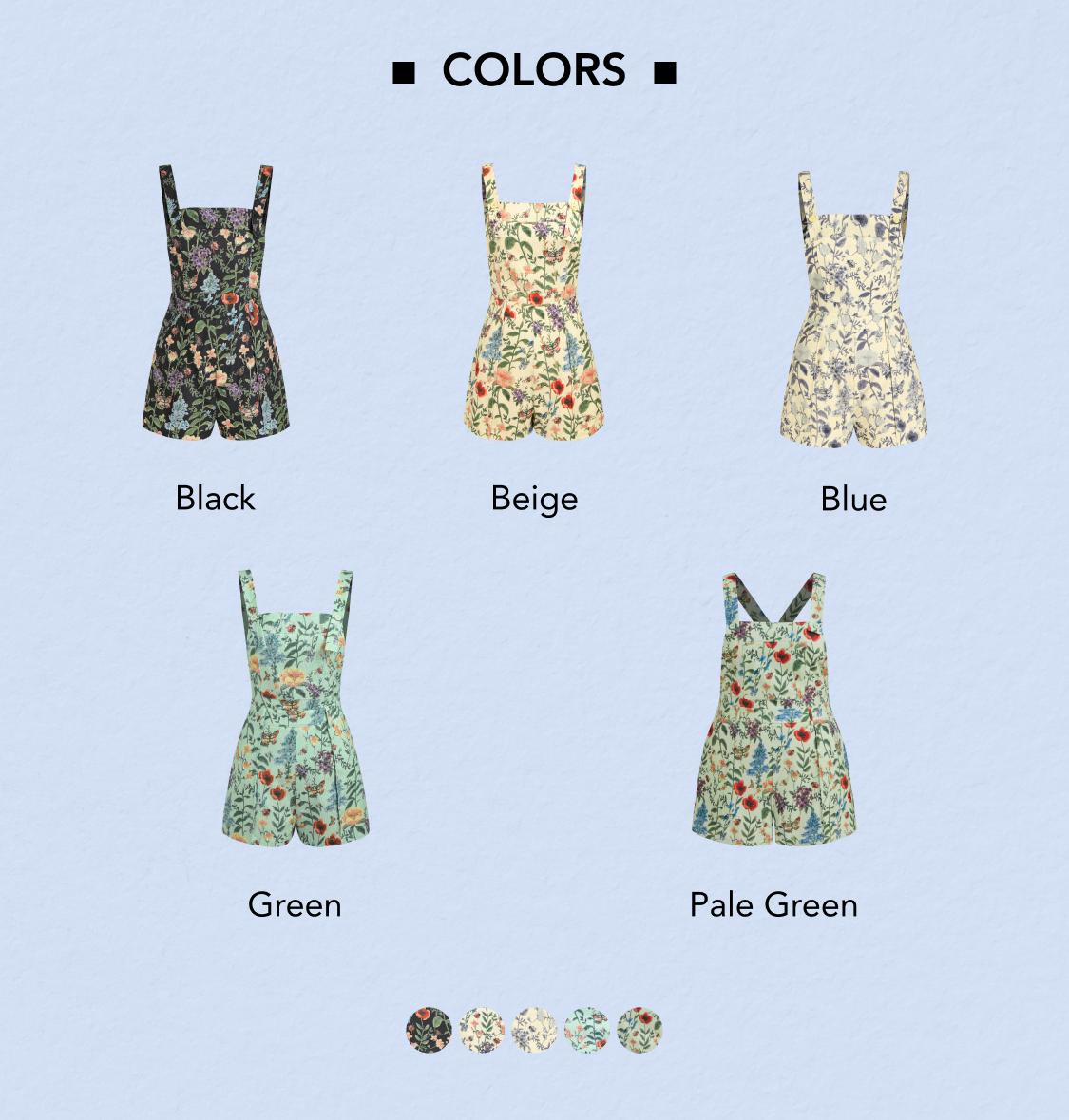 Cider Women's Lightweight Corduroy Floral Wide Leg Romper & Jumpsuits with Adjustable Button & Pockets, Casual Solid Sleeveless Romper for Summer Outdoor Vacation Holiday, One Piece Outfit Clothes