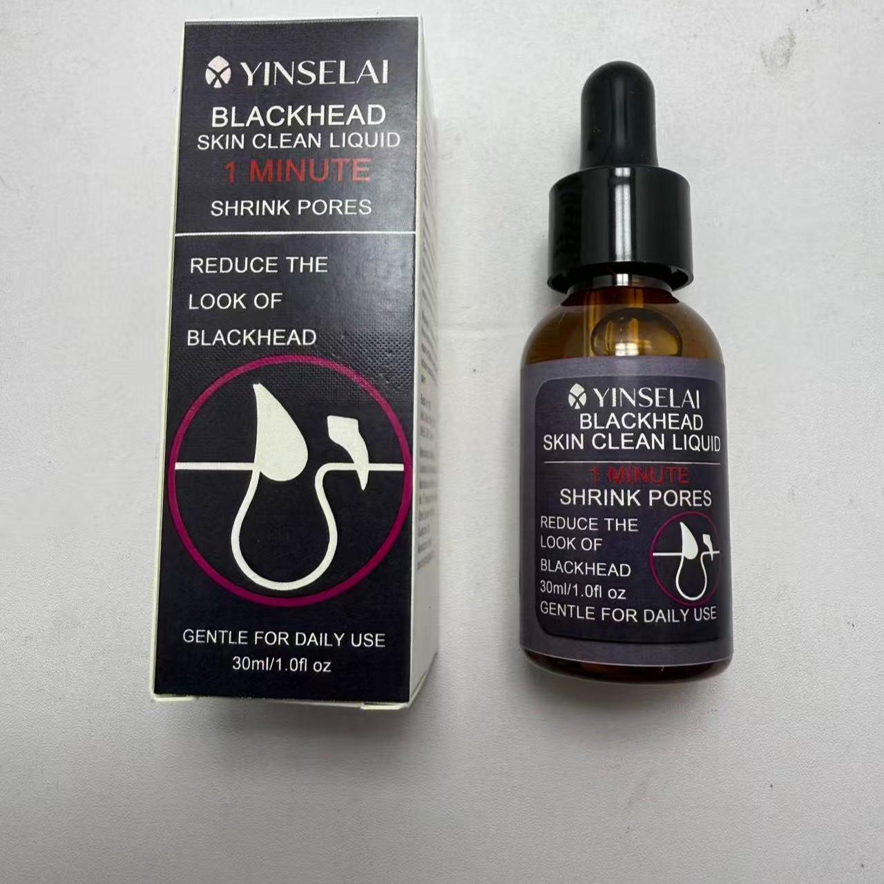 Blackhead Remover Essence, Tighten Pores, Deep Exfoliation, Remove Blackheads and Whiteheads, Suitable for All Light Skin Tones, Oil Control, Hydrating