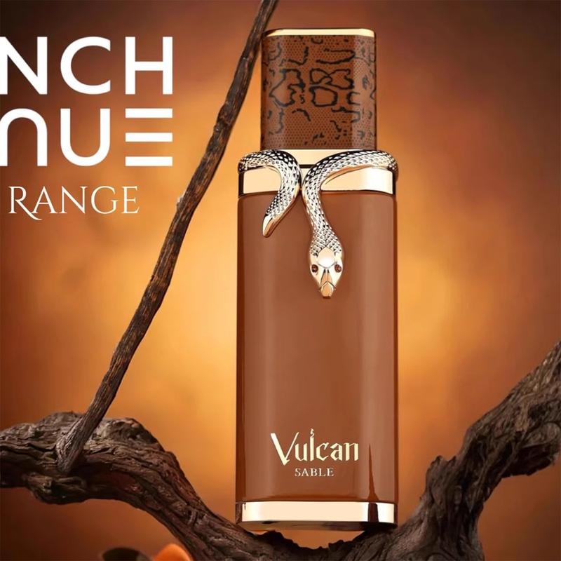 Vulcan Fragrance Feu100ml, EDP Fragrance, Long-Lasting Fresh Floral Scent, Unisex Perfume for Men & Women, Perfect Gift Idea, Arabic Style