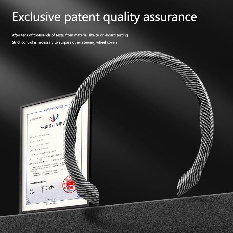Waterproof Outdoor Durable Ultra Breathable Car Steering Wheel Cover, for Bmw Mini Cooper F54 F55 F56 R56 R60 Sone, Roadster Clubman Coupe