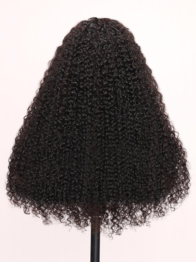 [28inch=$123] Suntuhair 180% Density 13x6 13x4 Jerry Curly HD Lace Front Wig Human Hair Full Lace Frontal Human Hair Wigs for Women Pre Bleached Knot Cheap Wig