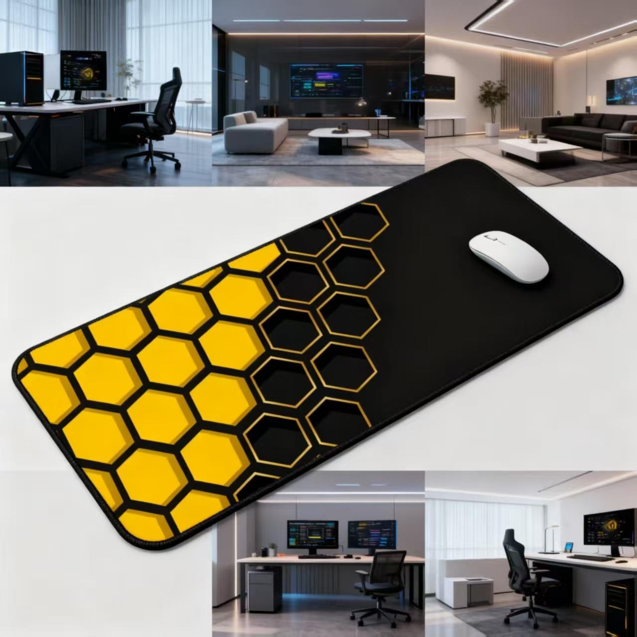 Hexagon Mouse Pad Mat Table Top Hanging Art Mtg Game Mat, Non-Slip Easy Clean Dual Edge Stitched Gaming Playmat for Magic Party Picnic Hexagon Mouse Pad Mat Table Top Hanging Art Mtg Game Mat, Non-Slip Easy Clean Dual Edge Stitched Gaming Playmat for Magic Party Picnic