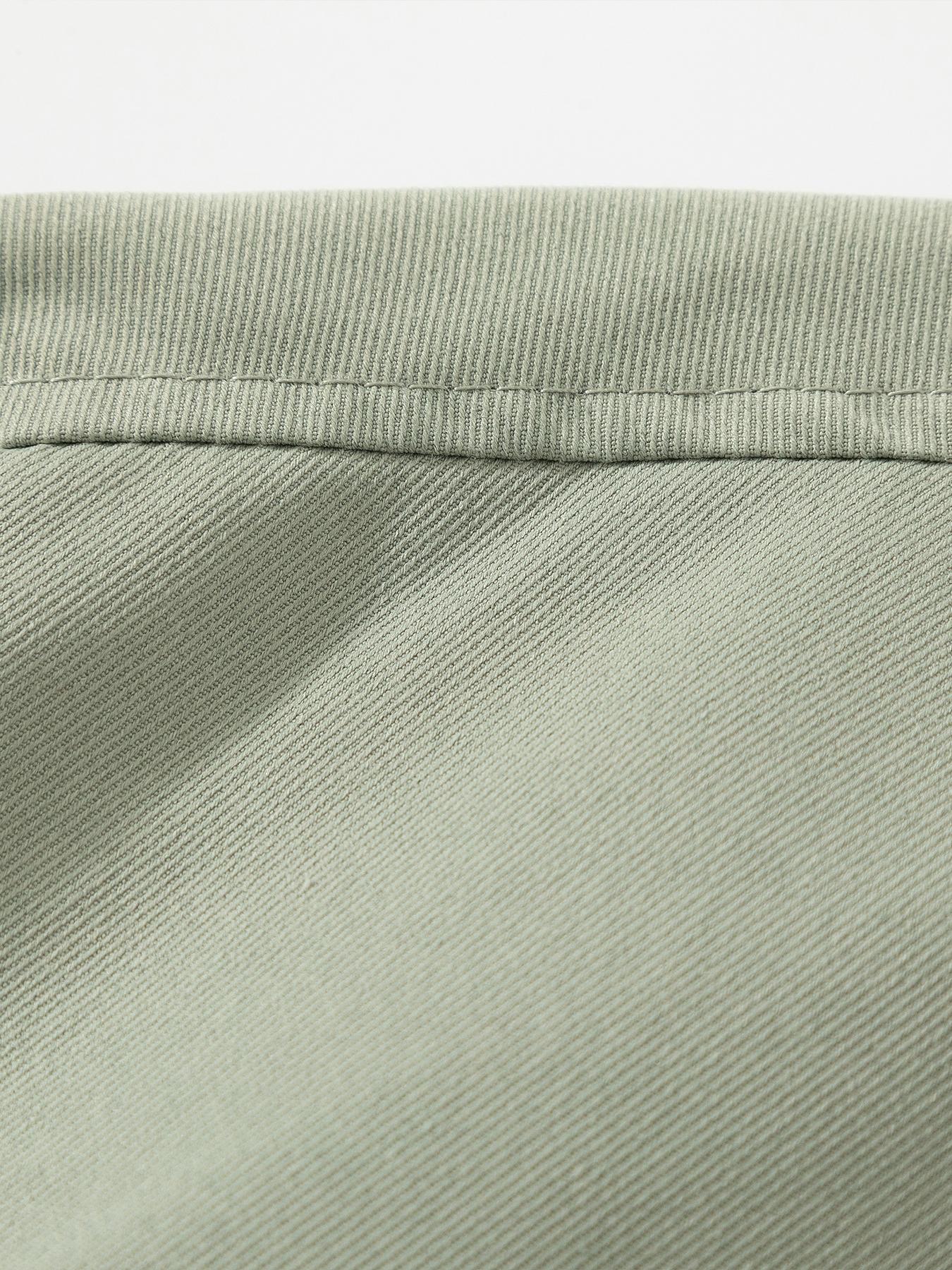 Men's Spring and Autumn Lightweight Casual Jacket - Simple Office Solid Color Light Business Style Collar Jacket, Button Front and Button Closure Design, Machine Washable, Polyester Fiber, Suitable for Daily Leisure, Work and Formal occasions