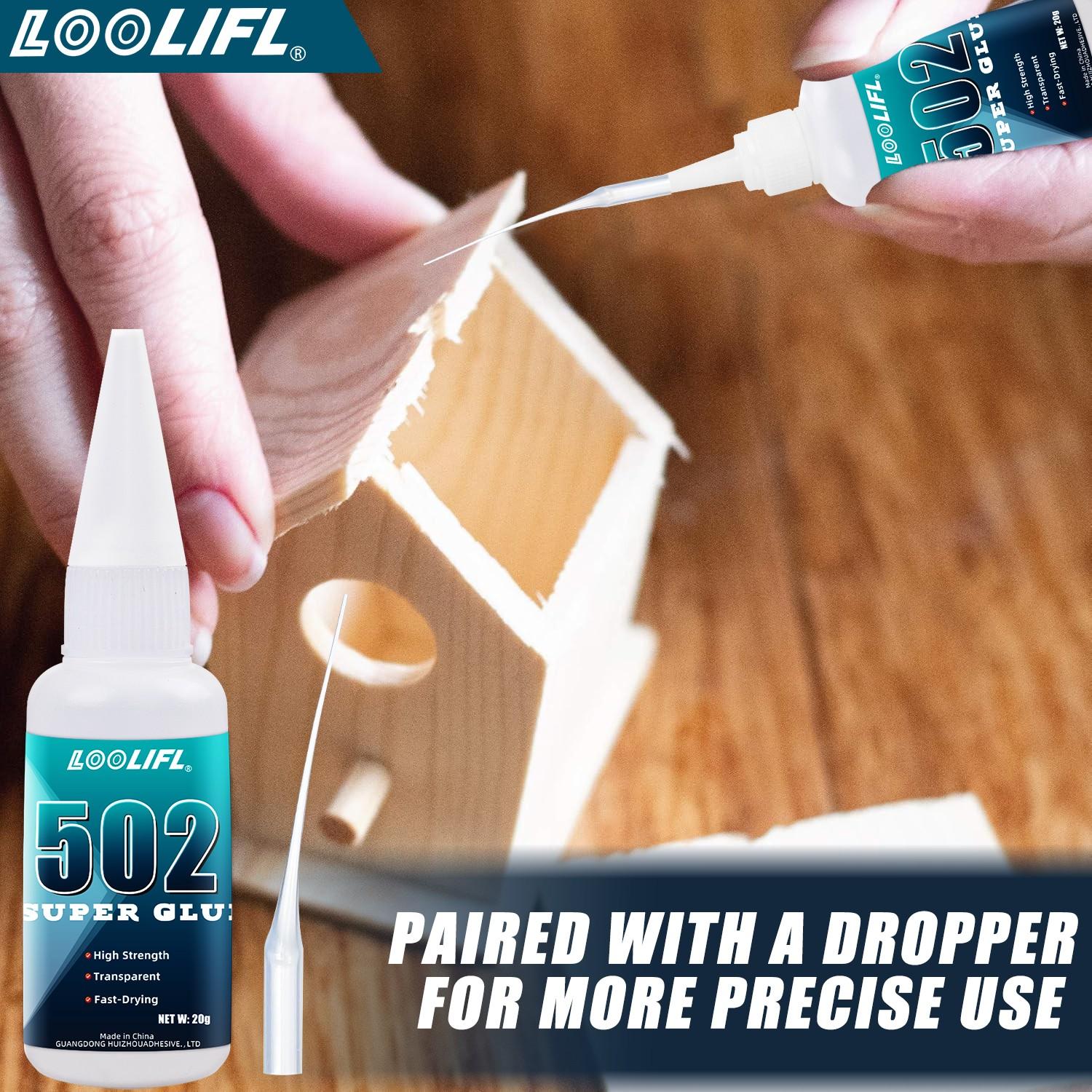 5pcs Super Glue, 0.7oz Liquid Adhesive, Durable Multi-Purpose Bonding Agent, Ideal for DIY Projects, Craft Supplies, Repair Needs