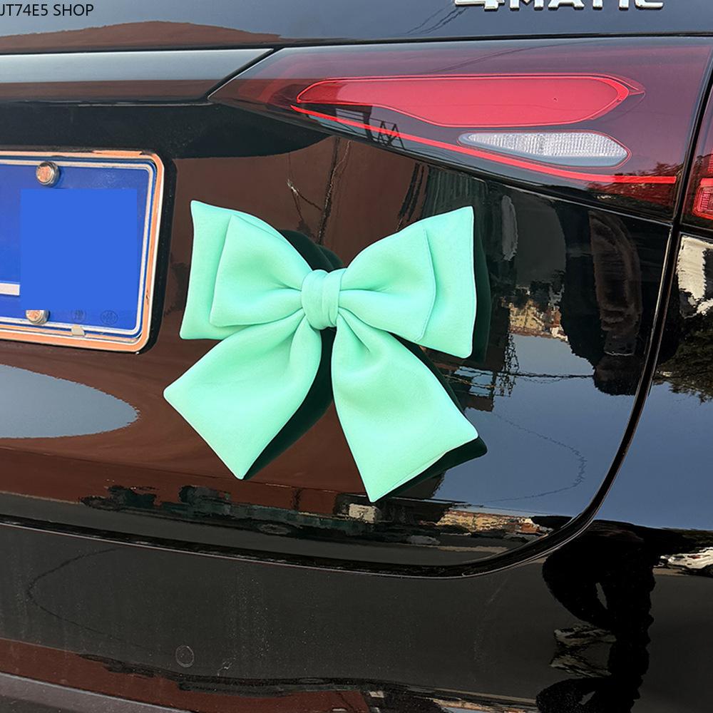 Women's Car Decorative Sticker - Vehicle Exterior Decoration, Cars Accessories, Tail Bow Pendant, Motorcycle Ornament Jewelry