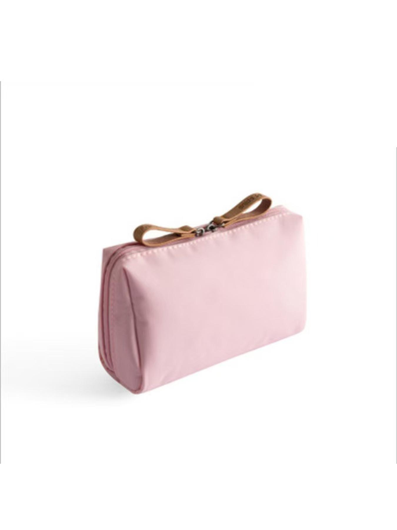 Women's Travel Makeup Bag, Compact Lipstick Organizer, Zippered Tote, Lightweight Portable, Multi-Compartment, Ideal for Daily Use & Outdoors