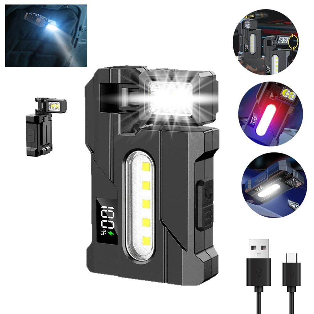 1PC EDC Multifunctional Flashlight, Small Powerful Keychain with Sidelight, High Lumens, USB-C Rechargeable, Multi-angle rotatable lamp head, 7 Mode, IPX5 Waterproof, for Hiking, Running, Outdoor, Emergency 1PC EDC Multifunctional Flashlight, Small Powerful Keychain with Sidelight, High Lumens, USB-C Rechargeable, Multi-angle rotatable lamp head, 7 Mode, IPX5 Waterproof, for Hiking, Running, Outdoor, Emergency