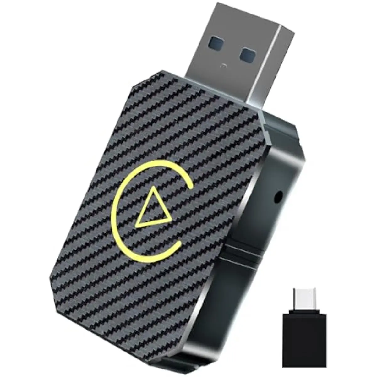 Wireless CarPlay Android Auto USB Adapter - Car Integration Accessory, Convert Wired to Wireless in 2 Seconds, Mini Size, USB Extension Cable, Stable Connection, Low Latency for 2020+ Vehicles [Compatibility List], Usb Adapters, Compact