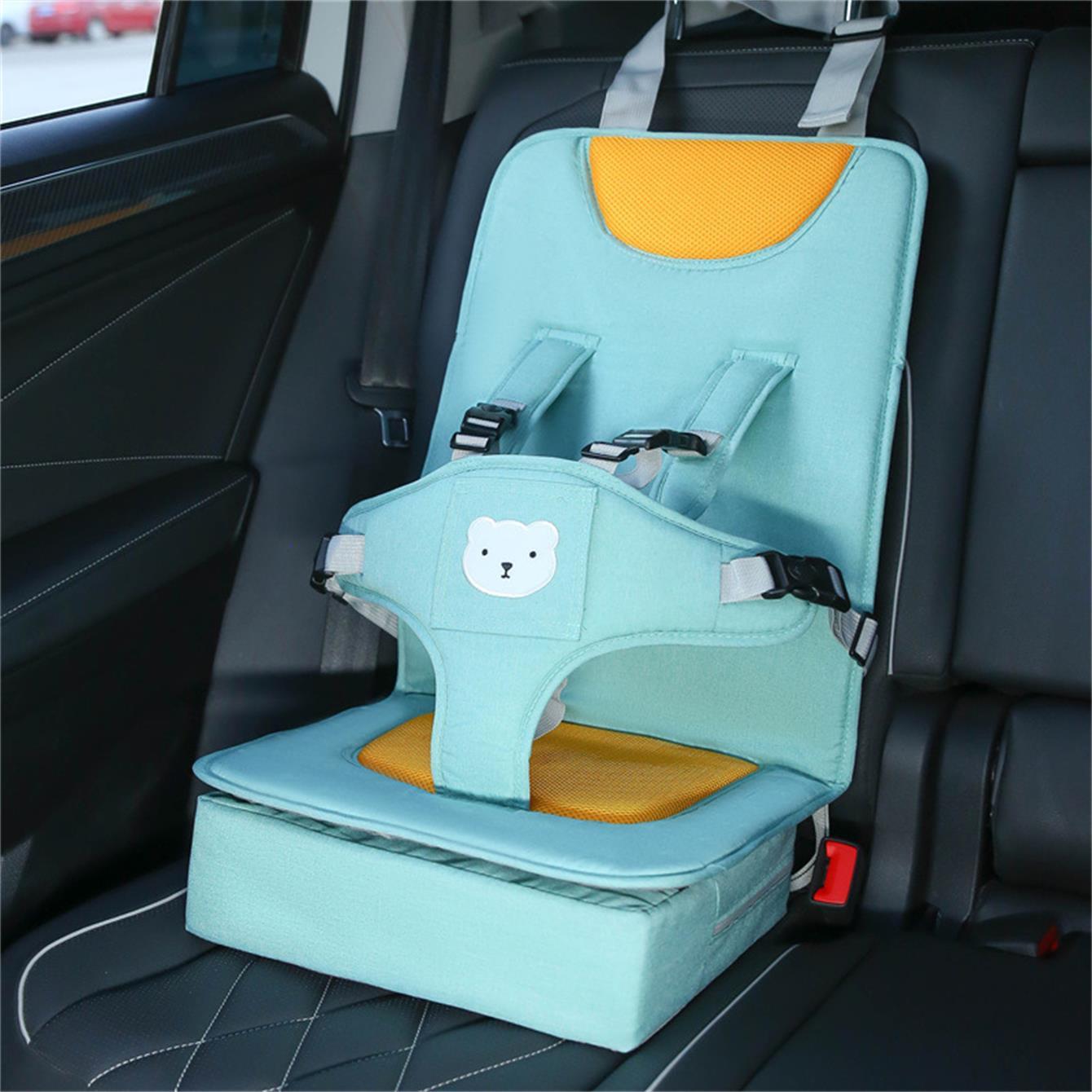 Portable Car Safety Seat for Children, Baby Electric Bike Universal, Simple Infant Car Seat Pad, 0-3-6 Years Old