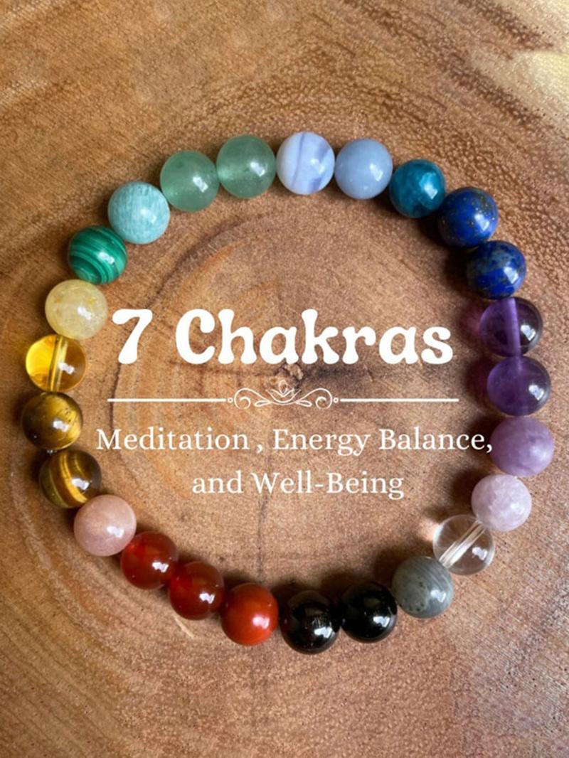 Energy Beaded Bracelet, Unisex Bracelet for Women & Men, Fashion Accessories for Party, Daily Clothing Decor, Trendy All-match & Exquisite Jewelry for Birthday Gift, Jewelry Gifts