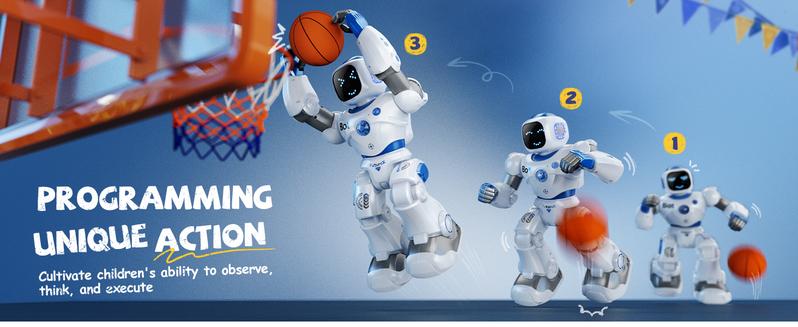 Ruko 1088 Smart Robots for Kids, Large Programmable Interactive RC Robot with Voice Control, APP Control, Present for 4 5 6 7 8 9 Years Old Kids Boys and Girls