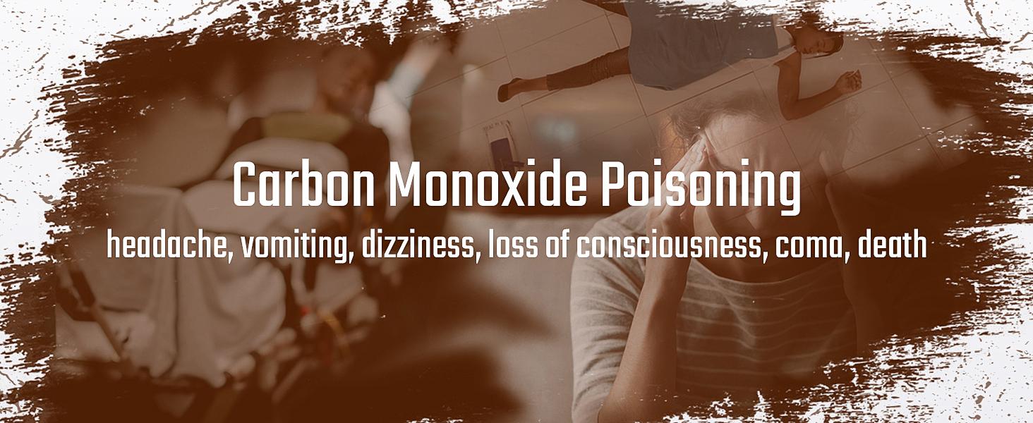 TopTes CT-300 Portable Carbon Monoxide Detector,(Includes Battery x3) CO Detector with Audible & Visual Alarm,0-5000PPM,for Home, Car, Camping& Travel