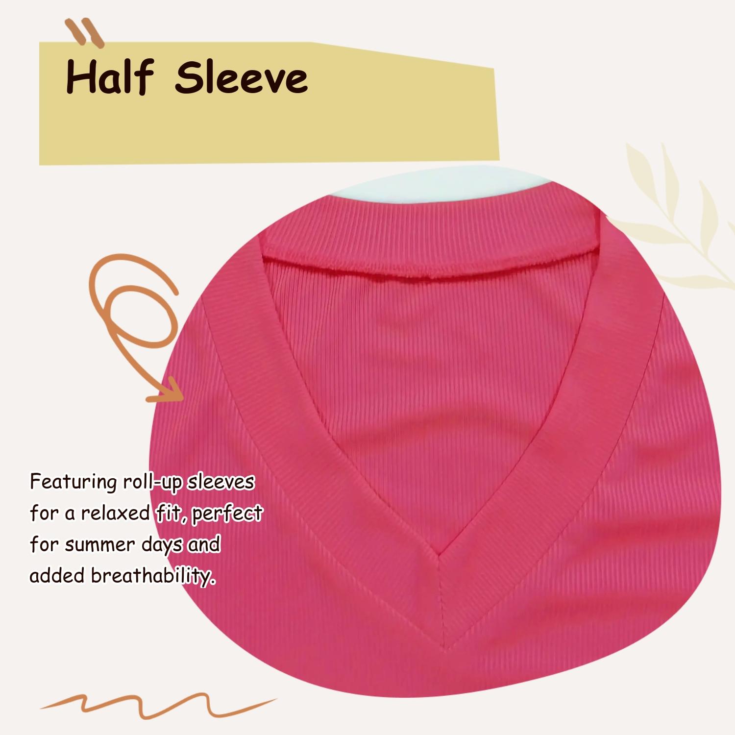 Plus Size Solid V Neck Roll Up Sleeve Tee, Casual Fitted T-shirt , Women's Plus Clothing for Daily Wear, Cute Tops, Quality and Durability Plus Size Solid V Neck Roll Up Sleeve Tee, Casual Fitted T-shirt , Women's Plus Clothing for Daily Wear, Cute Tops, Quality and Durability