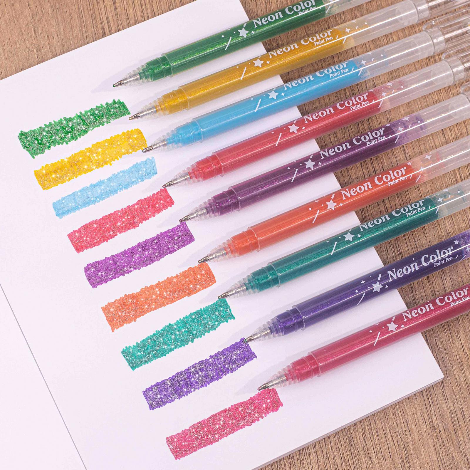 Glitter gel pen ,Metallic Vibrant Sparkle gel pens for coloring,glitter pens for adults,colored gel pens for Adult Coloring Books and Drawing tiktokshopblackfriday Sketch Art Marker Waterproof Paint Marker Glitter gel pen ,Metallic Vibrant Sparkle gel pens for coloring,glitter pens for adults,colored gel pens for Adult Coloring Books and Drawing tiktokshopblackfriday Sketch Art Marker Waterproof Paint Marker