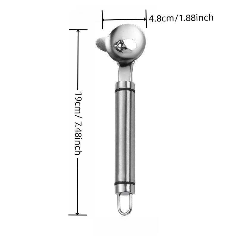 Stainless Steel Peeler - Multi-Purpose Kitchen Tools, Cactus Peeler, Noodle Cutter & Scoop, Durable & Easy-Grip Handles 2025