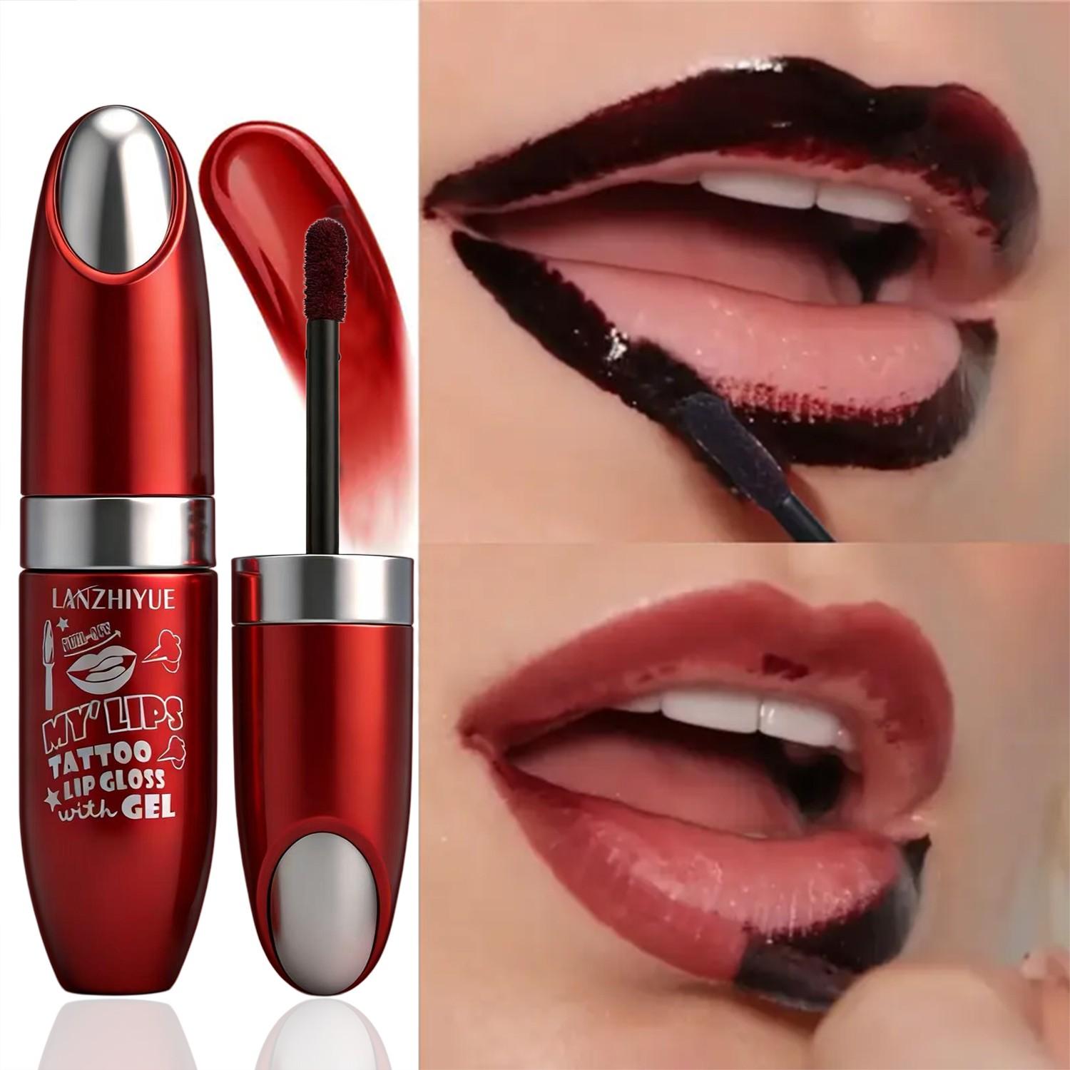 Dual-Use Lipstick and Blush, Long-Lasting Waterproof, Moisturizing, Smooth Application, Natural Finish, Suitable for All Skin Tones