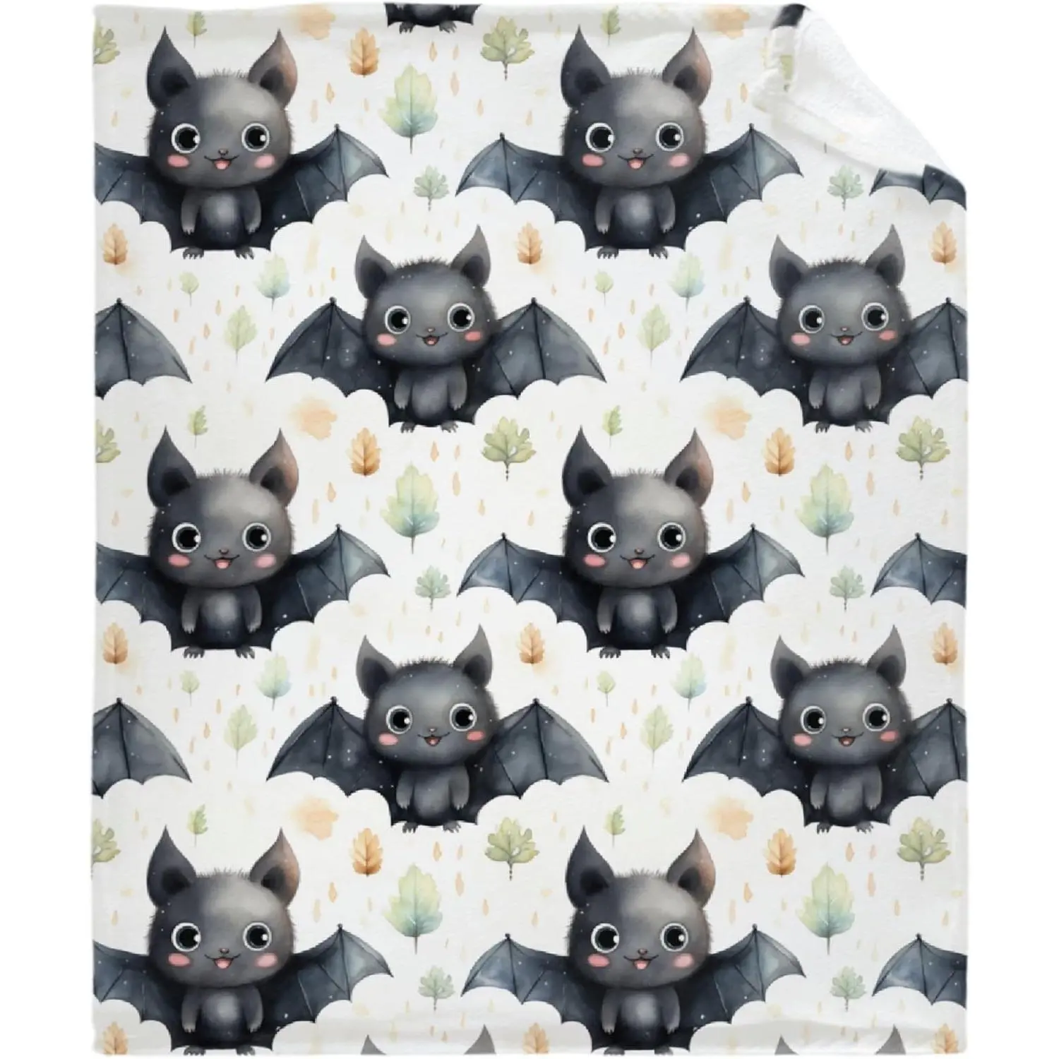 Halloween Bat Blanket, Ultra Soft Baby Blanket, Cozy Newborn Blanket, Baby Swaddle Blanket, Crib Blanket, Suitable for Puppies| Halloween Bat Gift Blanket, Gothic Style Throw for Kids and Adults, Soft Blanket for Sofa & Bed Decor: Home & Kitchen